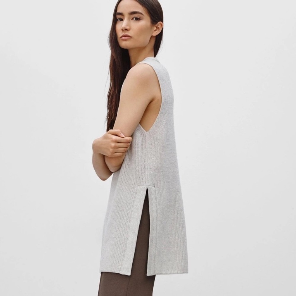 Aritzia Wilfred Palmier Sleeveless Knit Tunic